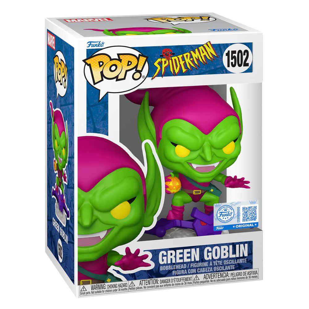 Spiderman: The Animated Series - Green Goblin US Exclusive Pop! Vinyl