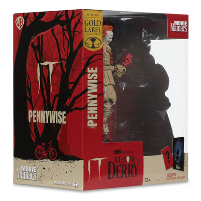 Welcome to Derry - Pennywise (Flashback) 6 Inch Movie Maniacs Figure