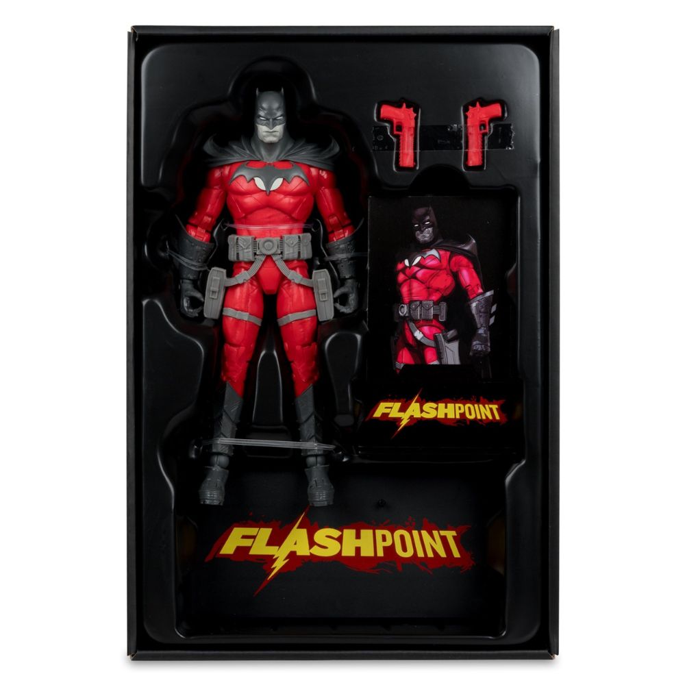 DC Multiverse - Batman Flashpoint/ B & W With Accent (Gold Label) 7 Inch Figure