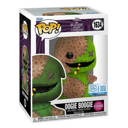 The Nightmare Before Christmas - Oogie Boogie Patchwork Flock US Exclusive Pop! Vinyl