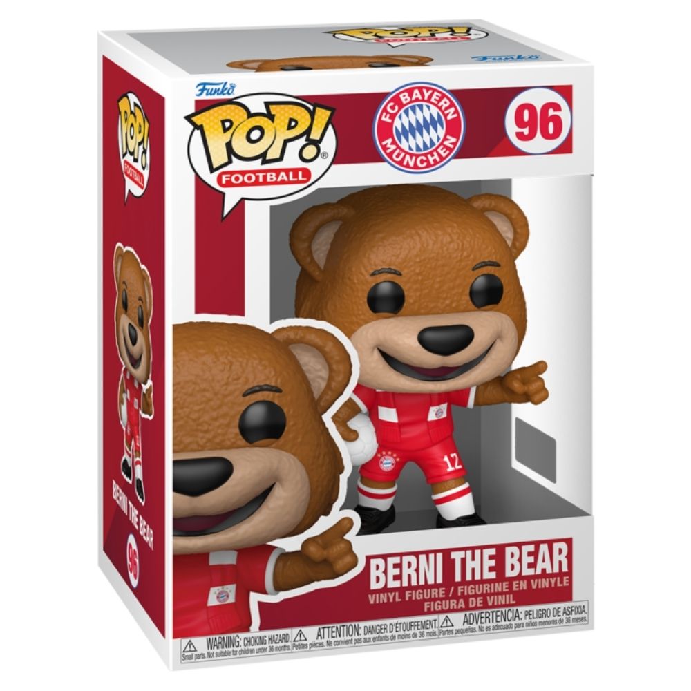 Football (Soccer): Bayern Munich - Berni The Bear Pop! Vinyl