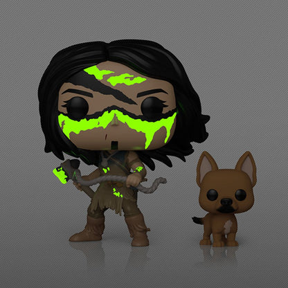 Prey (2022) - Naru with Sarii Glow In The Dark Pop! Plus