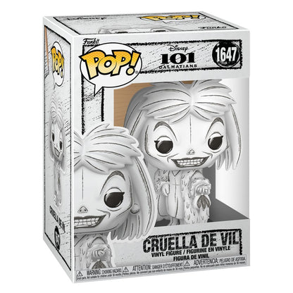 Disney: Sketched - Cruella De Vil Pop! Vinyl