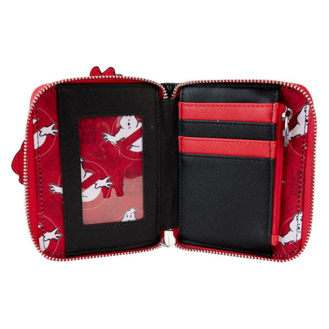 Image of Loungefly - Ghostbusters - No Ghost Logo Zip Wallet