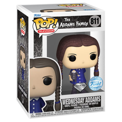 The Addams Family (1964) - Wednesday Diamond Glitter US Exclusive Pop! Vinyl
