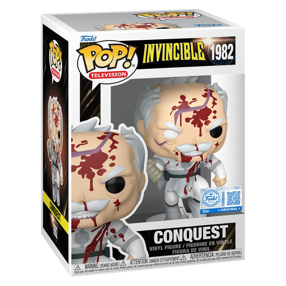 Invincible - Conquest (Battle Damaged) US Exclusive Pop! Vinyl