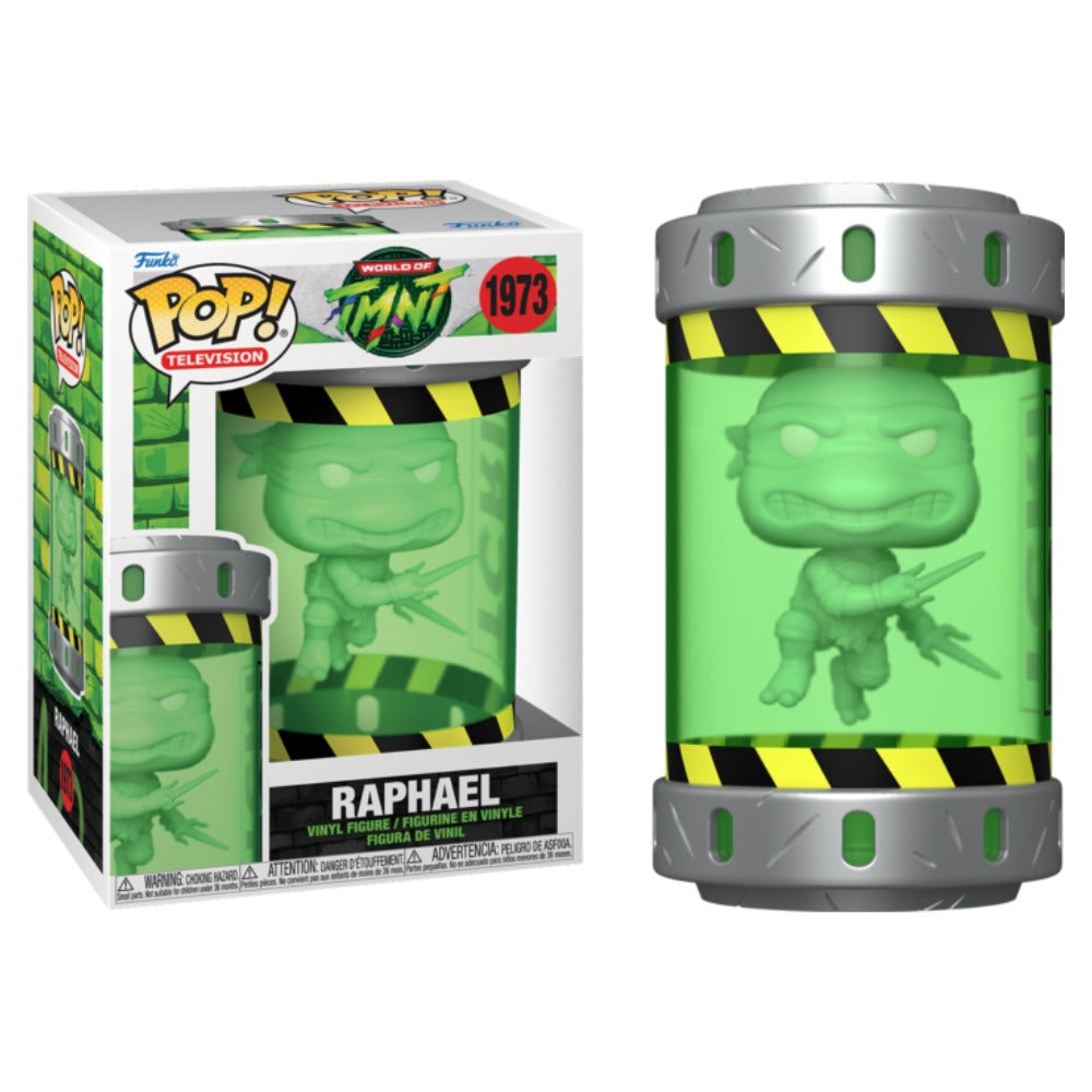 Teenage Mutant Ninja Turtles - Raphael (Ooze Canister) UV Glow in the Dark Pop! Vinyl