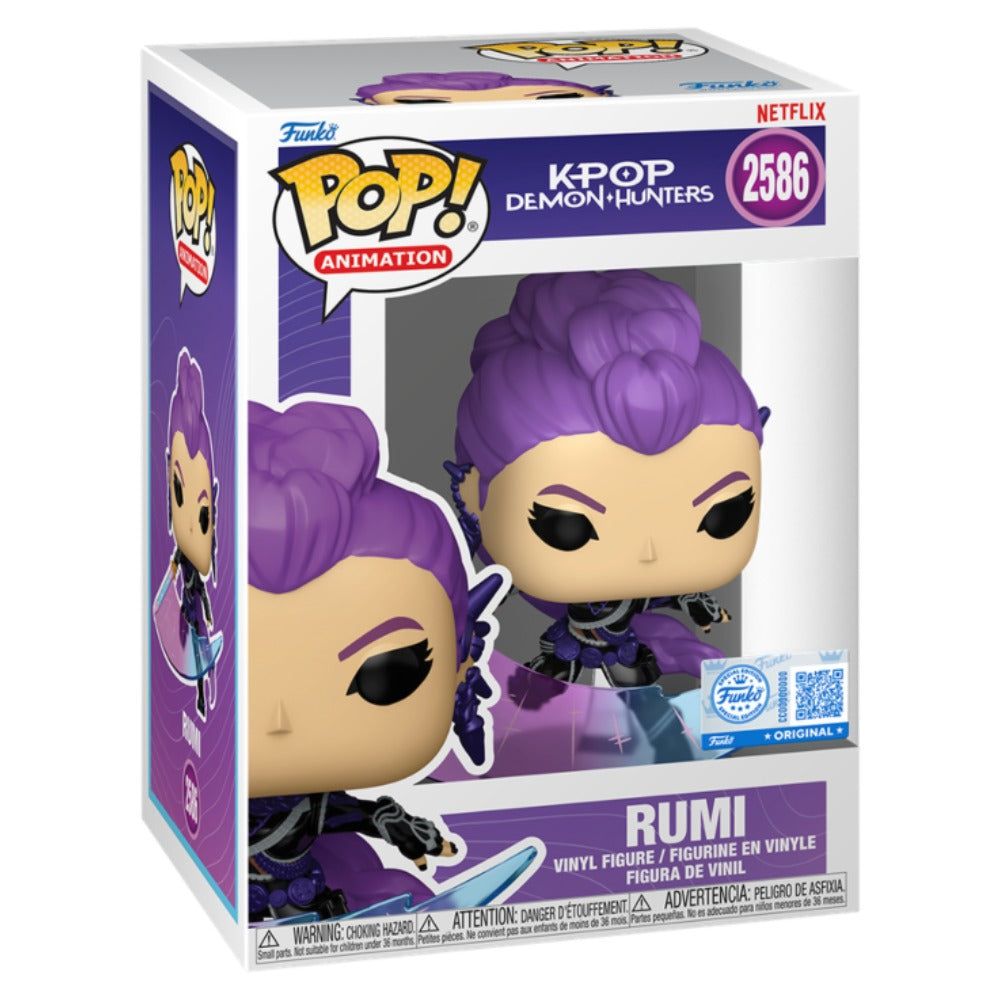 K-Pop Demon Hunters – Rumi (Huntrix) US Exclusive Pop! Vinyl