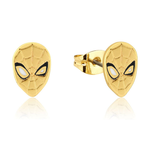 Image of Couture Kingdom - Precious Metal Marvel Spider-Man Stud Earrings