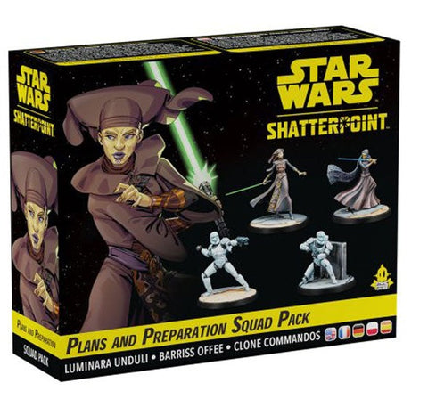 Image of Star Wars Shatterpoint Plans and Preparation Squad Pack