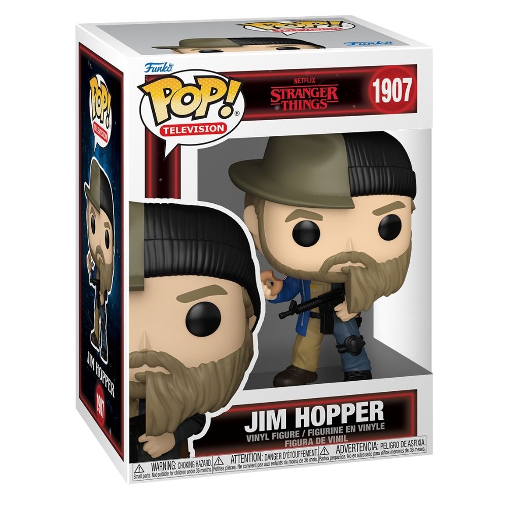 Stranger Things - Jim Hopper Split Pop! Vinyl