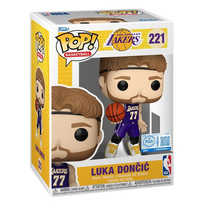 NBA Basketball: Lakers - Luka Doncic (Purple Jersey) US Exclusive Pop! Vinyl