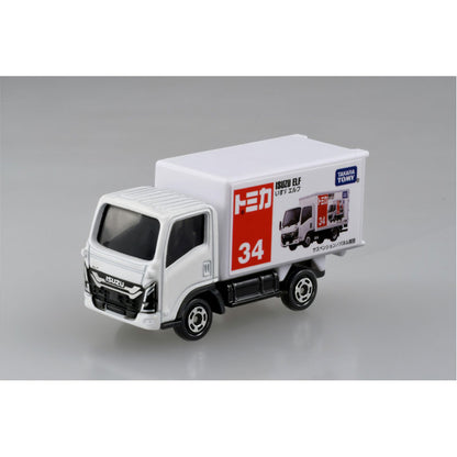 Tomica (Regular) No. 034 Isuzu ELF - 1:64 Scale Diecast Vehicle