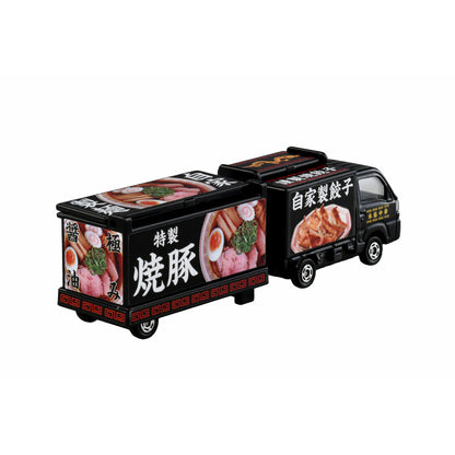 Tomica (Long Type) No. 142 Subaru Samber Kitchen Trailer - Scale Diecast Vehicle