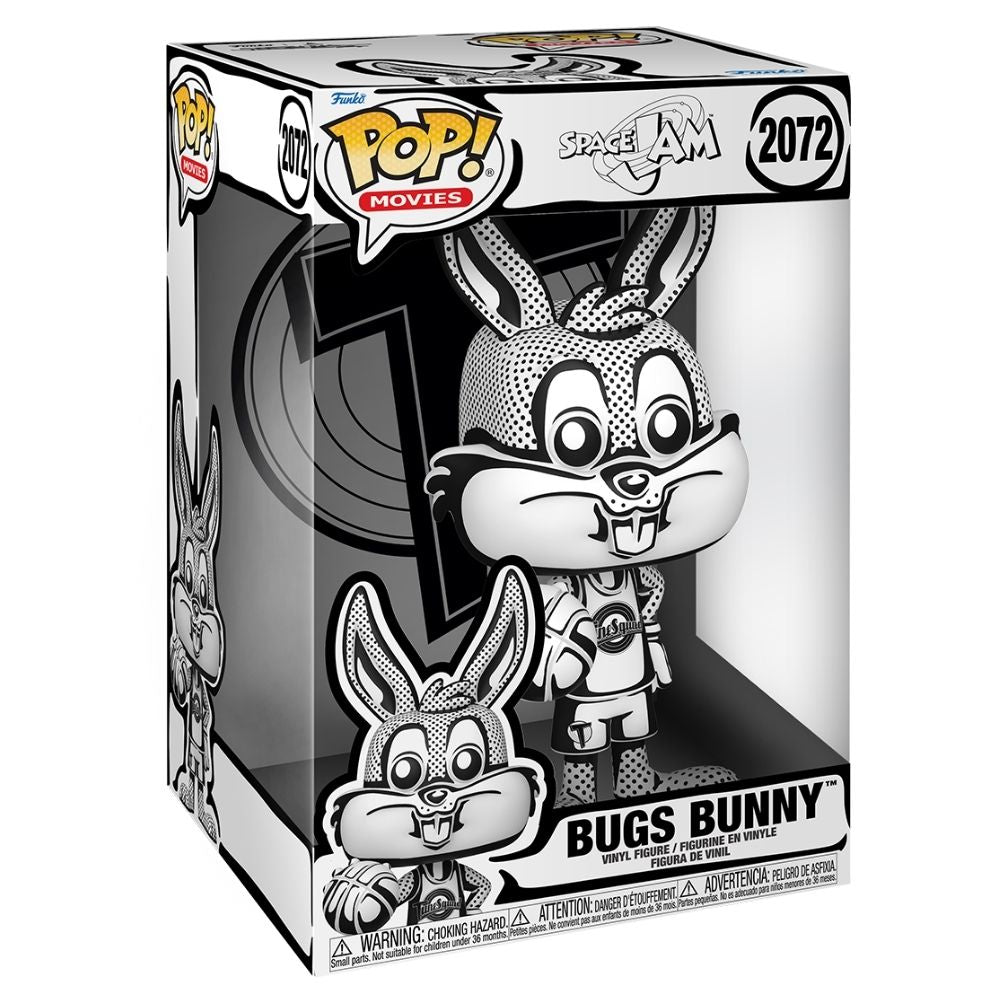 Space Jam - Bugs Bunny (Joshua Vides Design) 10 Inch Pop! Vinyl