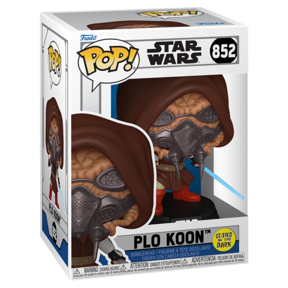 Star Wars - Plo Koon Glow in the Dark Pop! Vinyl