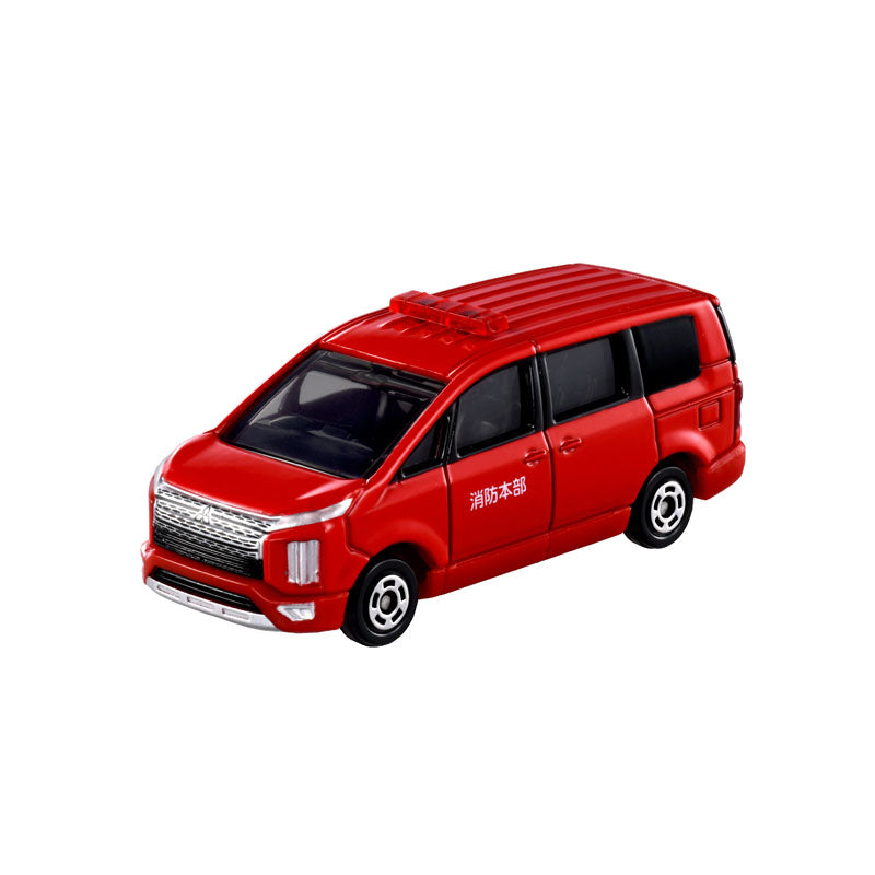 Tomica (Regular) No. 050 Mitsubishi Delica D:5 FRE Command Vehicle - 1:65 Scale Diecast Vehicle