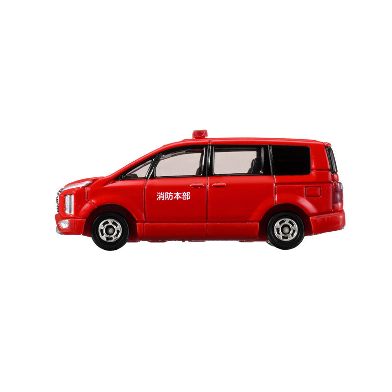 Tomica (Regular) No. 050 Mitsubishi Delica D:5 FRE Command Vehicle - 1:65 Scale Diecast Vehicle