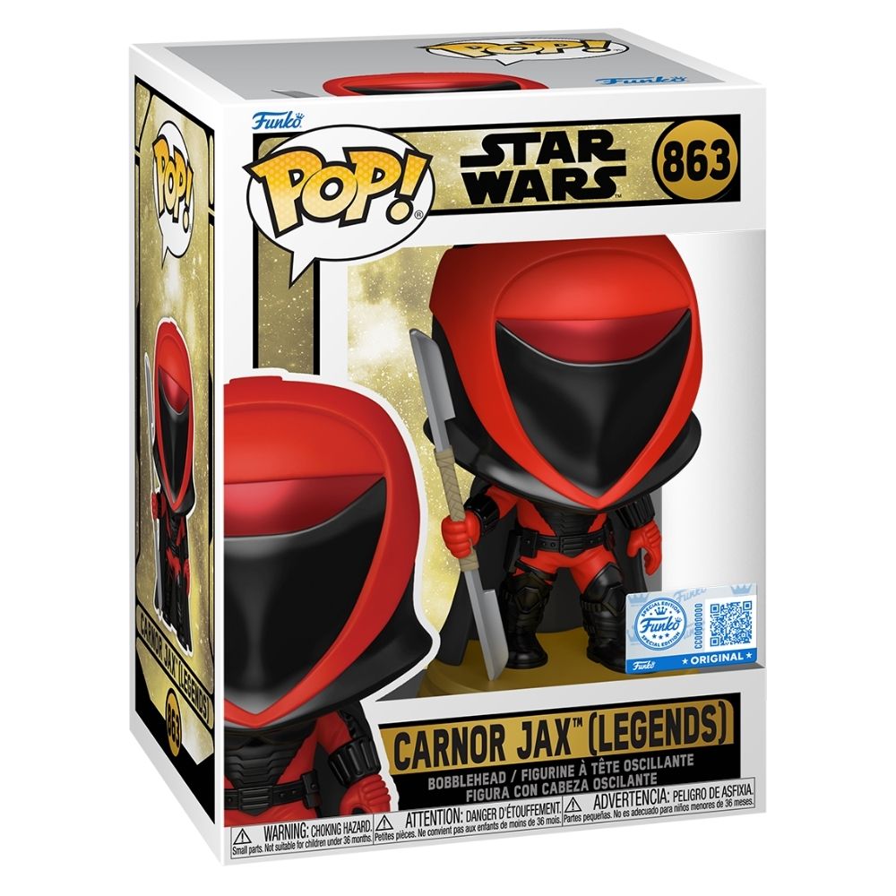 Star Wars - Carnor Jax (Legends) US Exclusive Pop! Vinyl