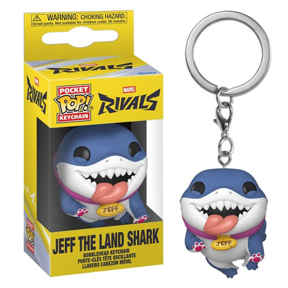Marvel Rivals - Jeff the Land Shark Pocket Pop! Keychain