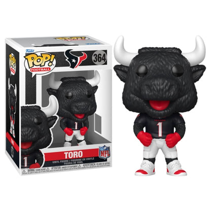 NFL Football: Mascots - Houston Texans Toro Pop! Vinyl