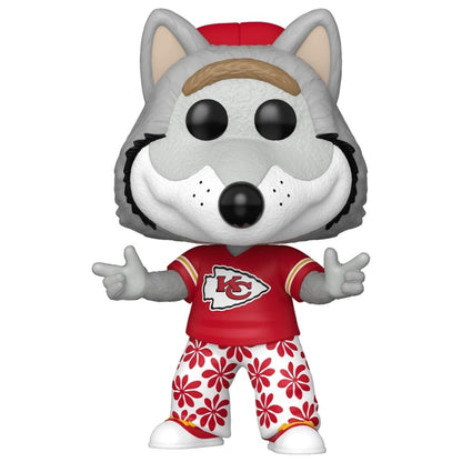 NFL Football: Mascots - Kansas City Chiefs KC Wolf Pop! Vinyl