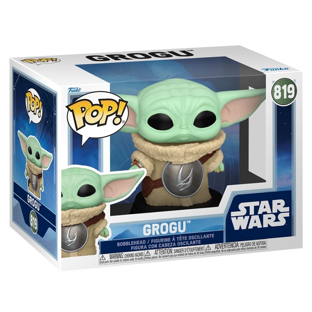 Star Wars: The Mandalorian & Grogu (2026) - Grogu with Crest Pop! Vinyl