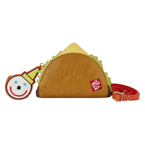 Image of Loungefly - Jack in the Box - Late Night Taco Crossbody Bag with Coin Purse