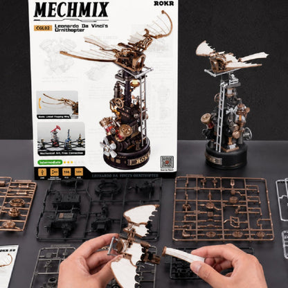 Robotime - ROKR Leonardo Da Vinci's Ornithopter Mechanical 3D Puzzle