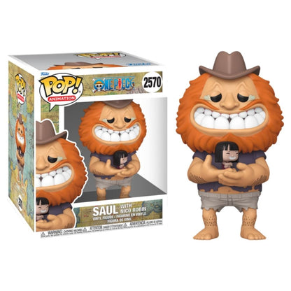 One Piece - Saul with Nico Robin 6 Inch Pop! Vinyl