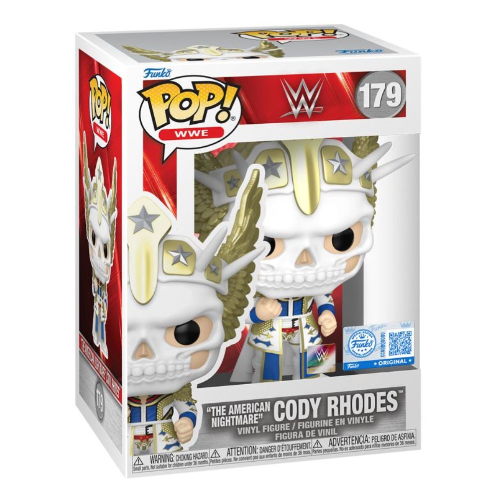 WWE: Wrestle Mania - Cody Rhodes (Masked) Pop! Vinyl