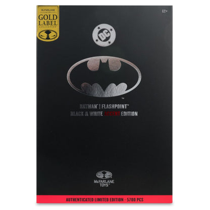 DC Multiverse - Batman Flashpoint/ B & W With Accent (Gold Label) 7 Inch Figure