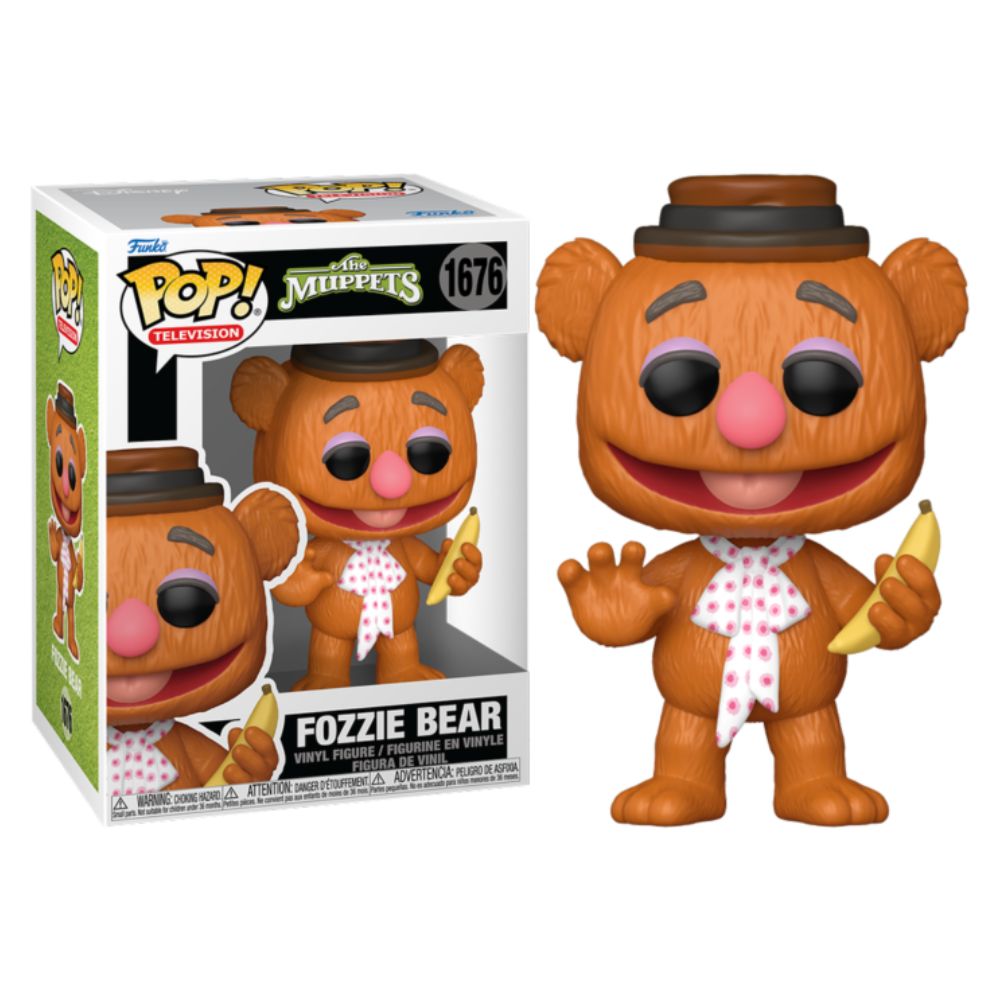 The Muppets - Fozzie Bear with Banana Pop! Vinyl