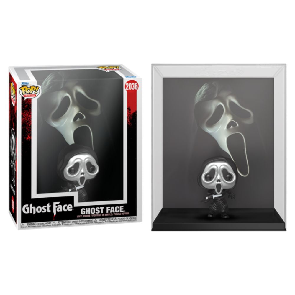 Scream - Ghost Face VHS Metallic Pop! Vinyl Cover