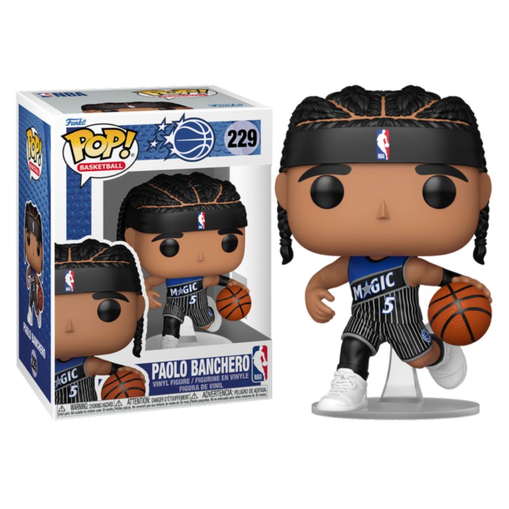 NBA Basketball - Paolo Banchero (Icon Edition Jersey) Orlando Magic Pop! Vinyl