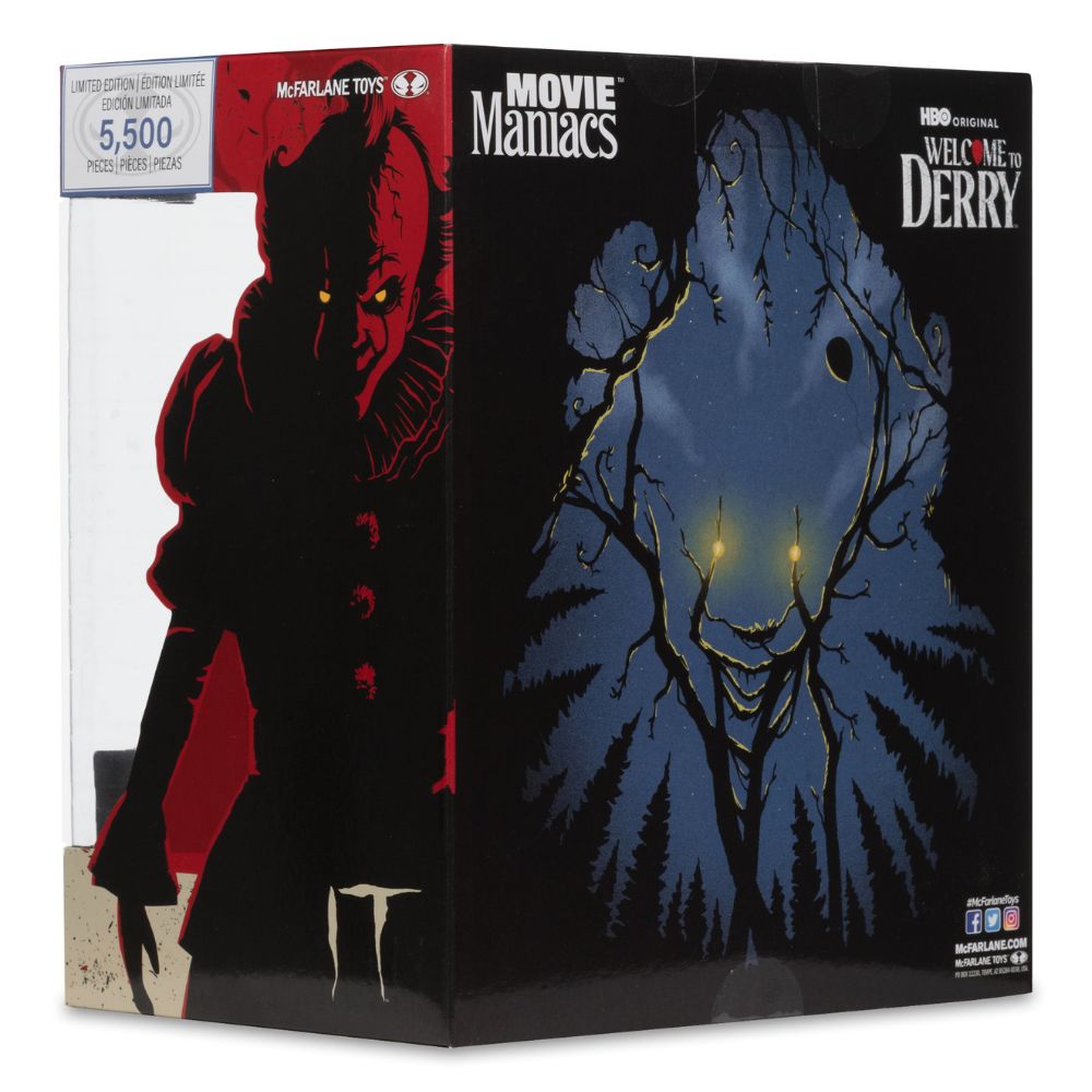 Welcome to Derry - Pennywise 6 Inch Movie Maniacs Figure