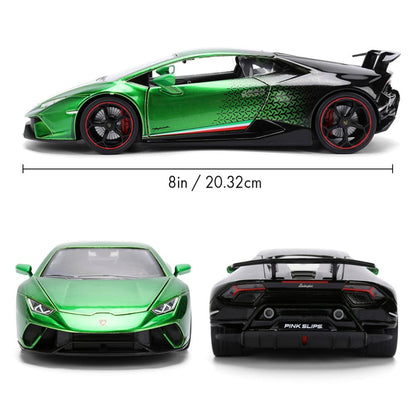 Pink Slips - 1:24 - Lamborghini Huracan (Green) Diecast Vehicle