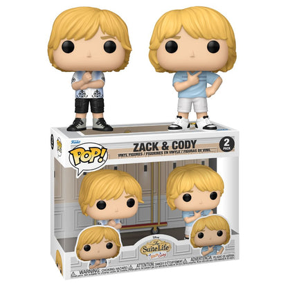 The Suite Life of Zack & Cody - Zack & Cody Pop! Vinyl 2 Pack