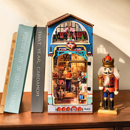 Robotime Diy Bookends Kit Treasure Toy Shop