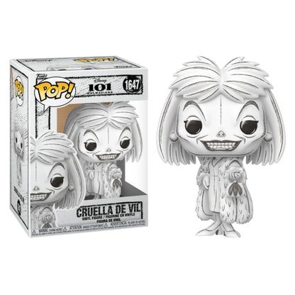 Disney: Sketched - Cruella De Vil Pop! Vinyl