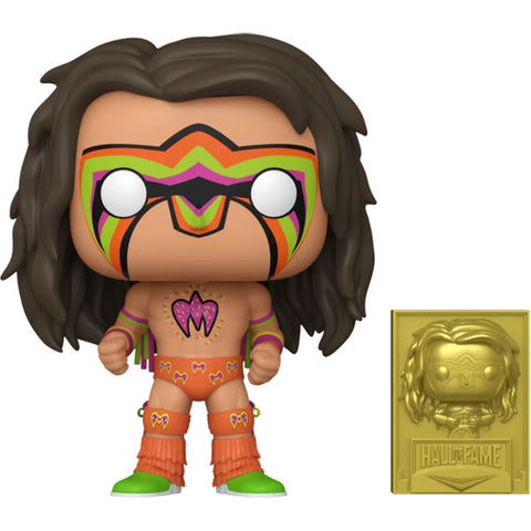 Image of WWE Hall of Fame - Ultimate Warrior with Pin US Exclusive Pop! Vinyl