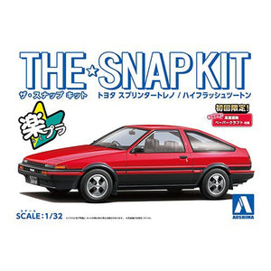 The Snap Kit Toyota Sprinter Trueno 2.00 High-Flash Two-Tone Red and Black