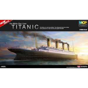 Academy 1/400 The White Star Liner Titanic MCP Plastic Model Kit