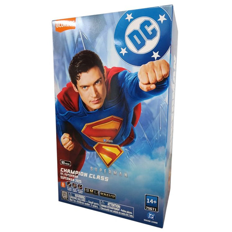 Blokees Figure - Superman (2025) - Superman w/Krypto Champion Class Model Kit
