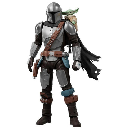 Blokees Figures - Mandalorian & Grogu (2026) - Champion Class 05 Din Djarin & Grogu Mode