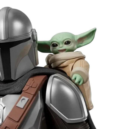 Blokees Figures - Mandalorian & Grogu (2026) - Champion Class 05 Din Djarin & Grogu Mode