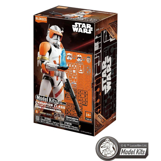 Blokees Star Wars: Attack Of The Clones - Champion Class 10 Commander Cody Model Kit