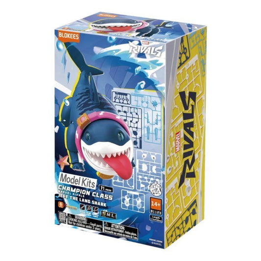Blokees Marvel Rivals – Jeff The Land Shark Champion Class CC12 Model Kit