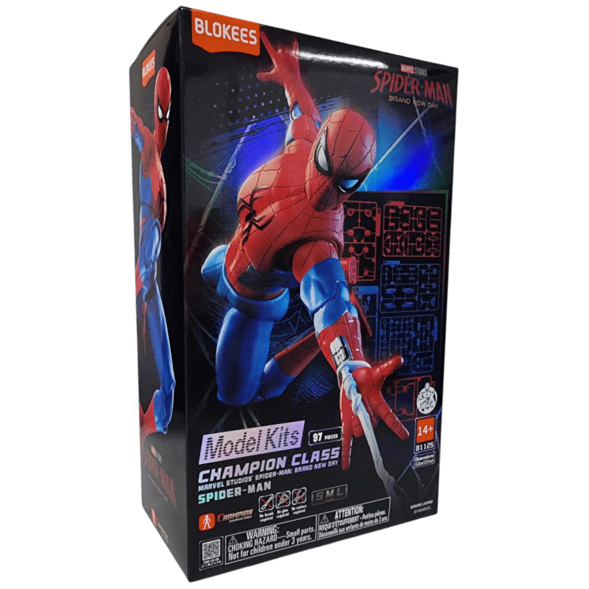 Blokees - Spider-Man: Brand New Day – Champion Class 13 Spider-Man Model Kit