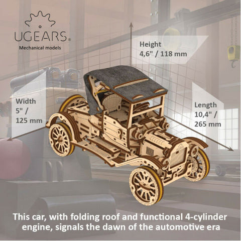 Image of Ugears Model T Retro Car